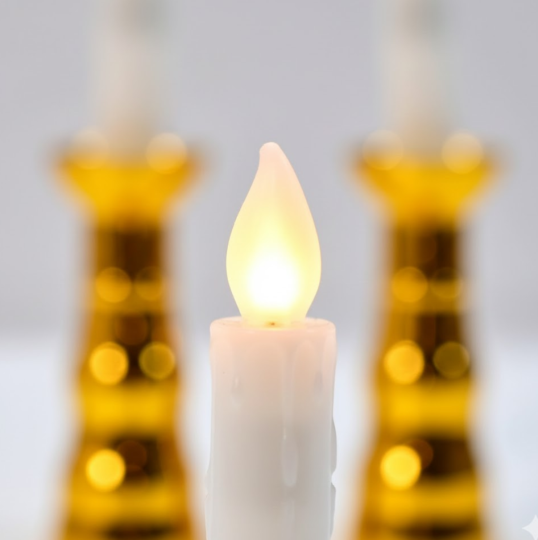 2pcs LED Candle Light Candles Flameless Lamp