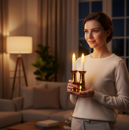 2pcs LED Candle Light Candles Flameless Lamp