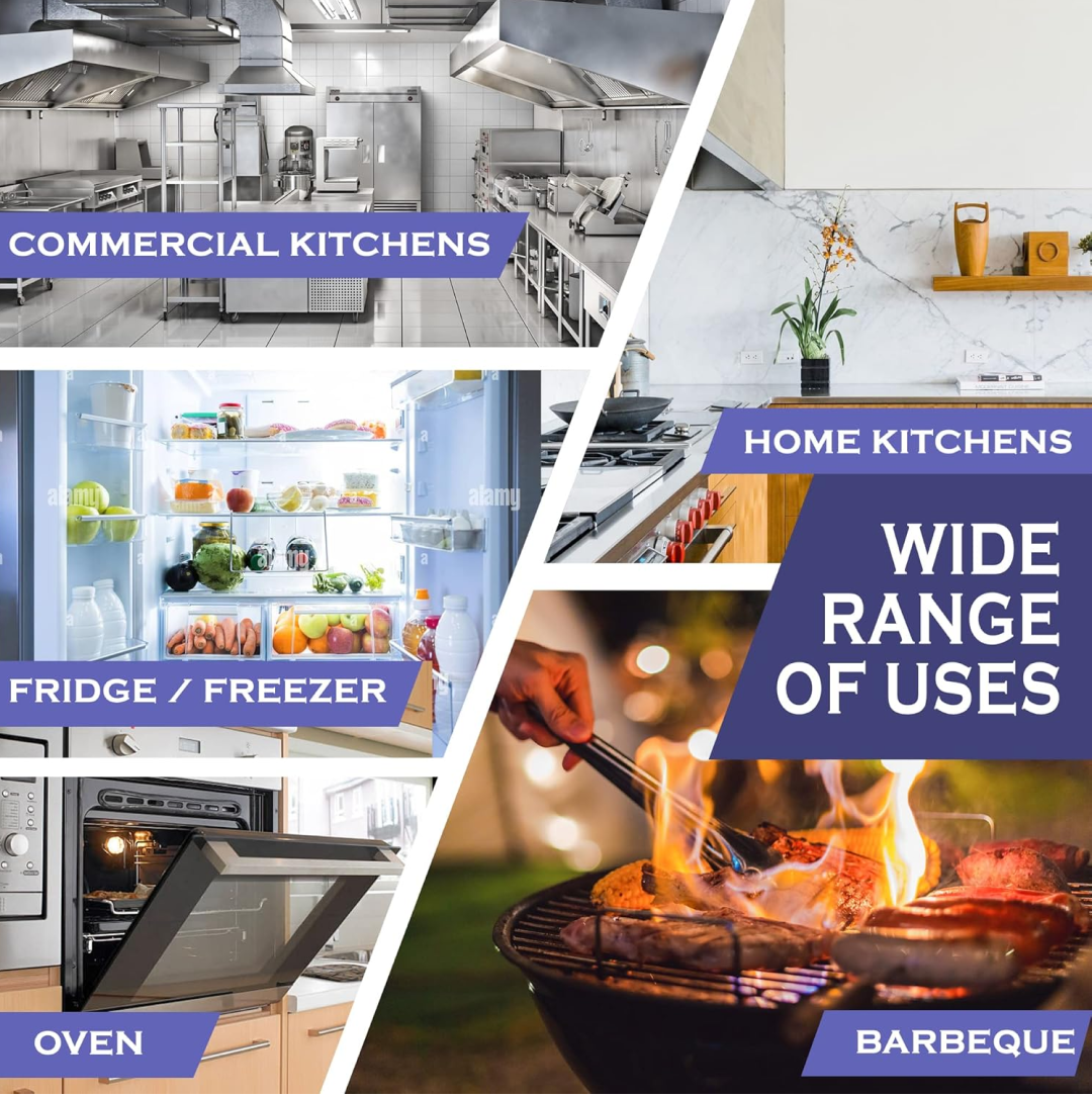 Heavy-Duty Aluminum Foil Roll – Non-Stick, Thick Sheet Baking & (10m x 300mm)