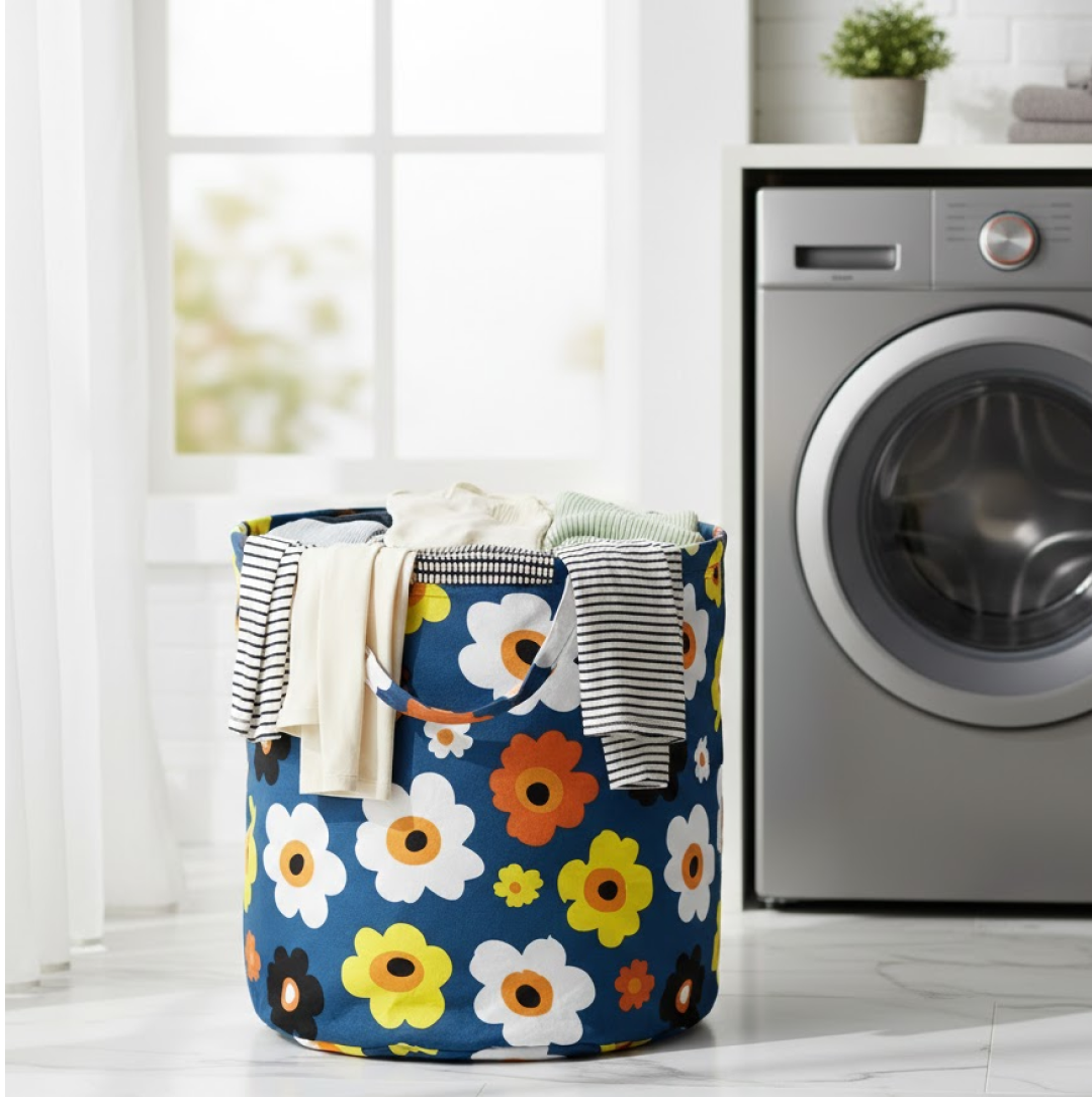 Canvas Laundry Bag, Toy Storage, Laundry Storage