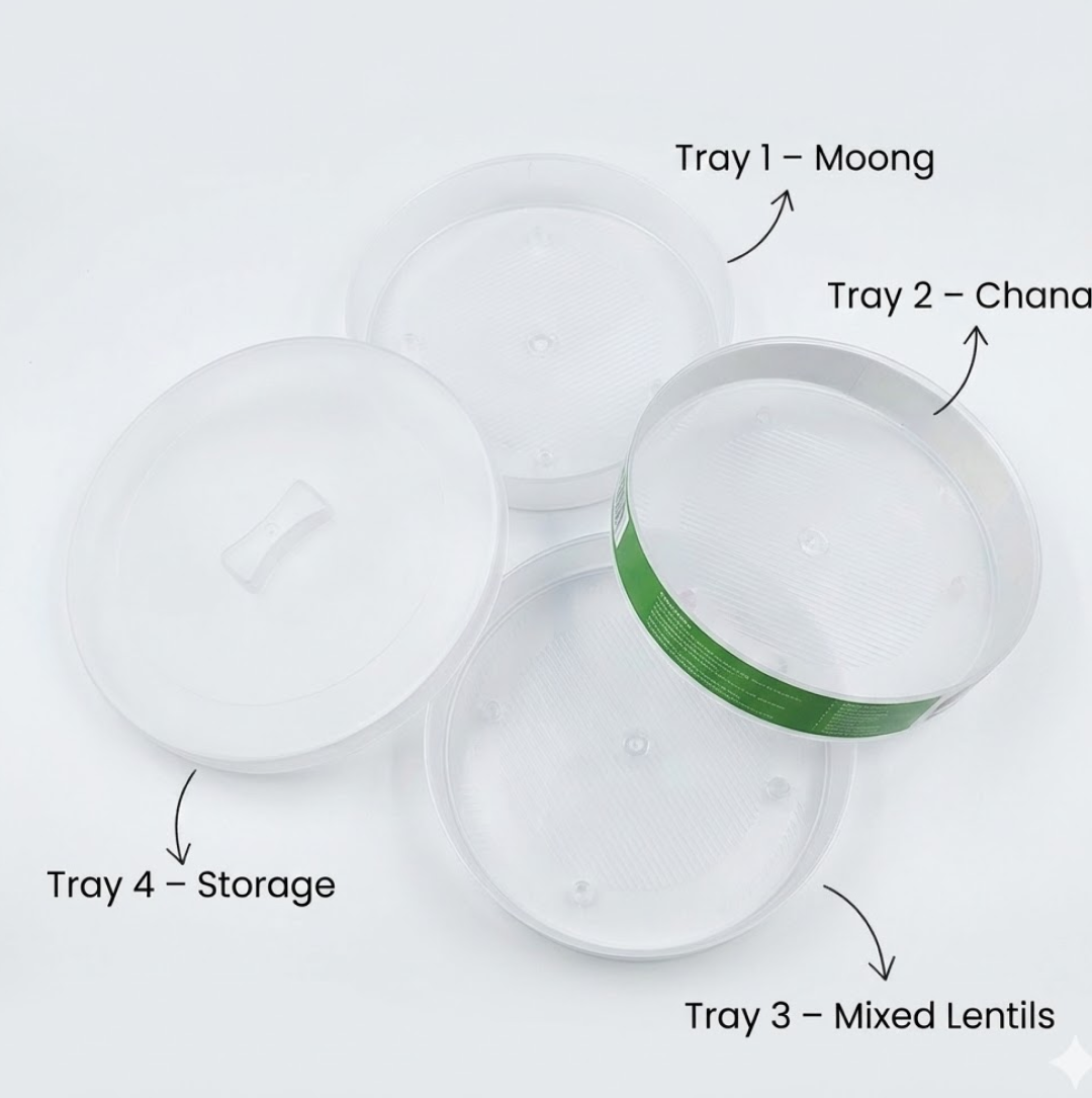 Sprout Maker 4 Layer for Household and Kitchen Use
