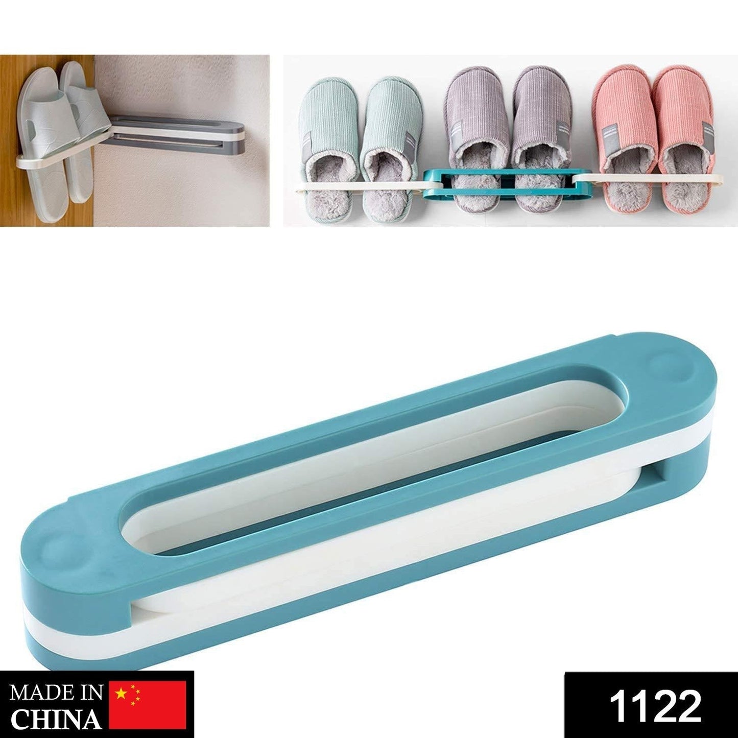 Multifunction Folding Slippers / Shoes Hanger Organizer Rack Your Brand