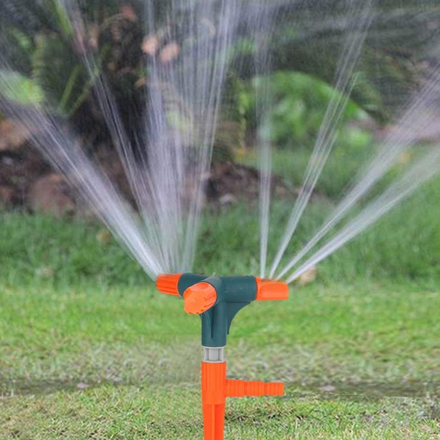 3 Arm 360° Rotating Garden Sprinkler Your Brand