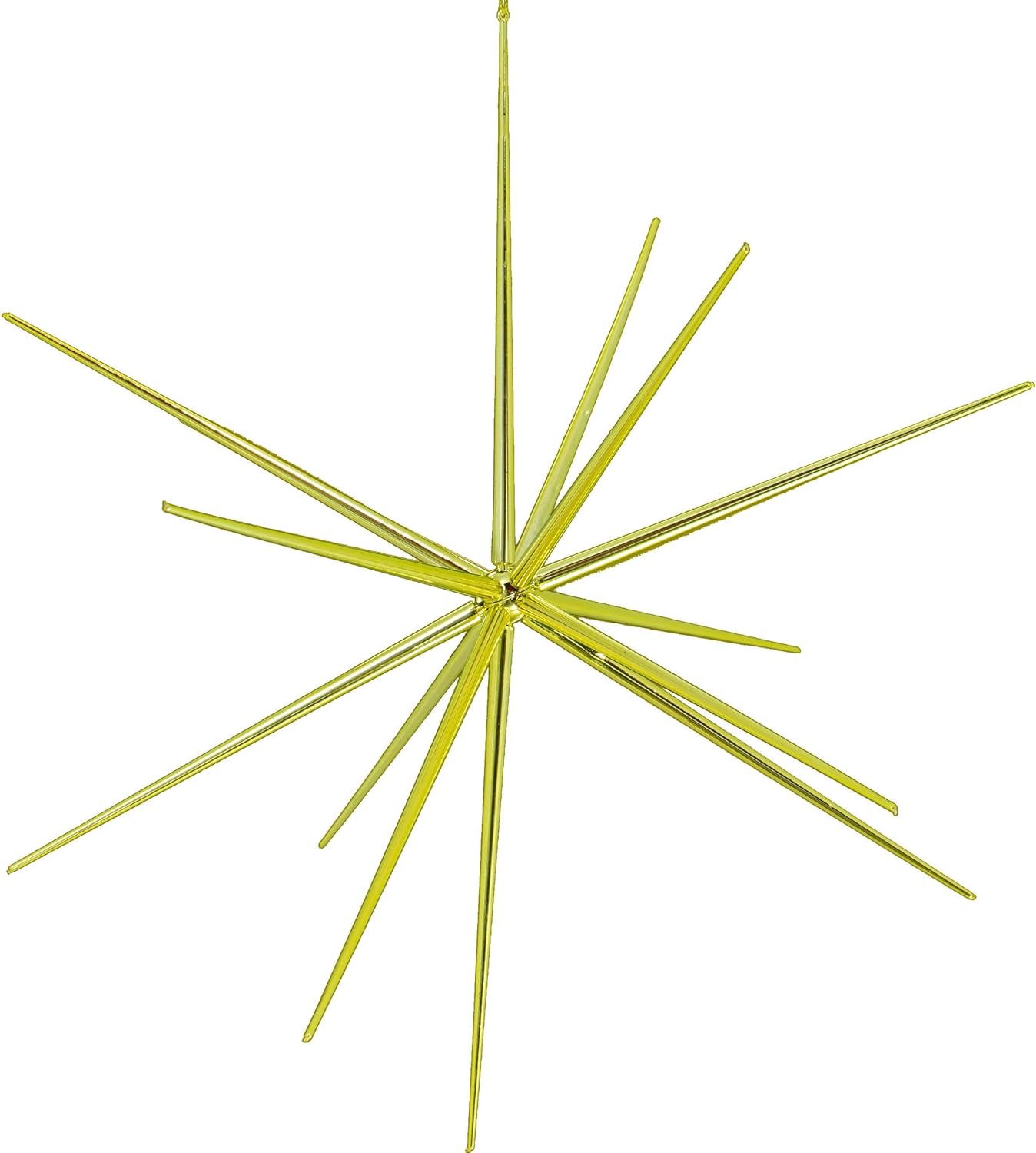 3D Gold Star Hanging Decoration Star, Acrylic Look  Hanging Luminous Star for Windows, Home, Garden Festive Embellishments for Holiday Parties Weddings Birthday Home Decoration (Big) Your Brand