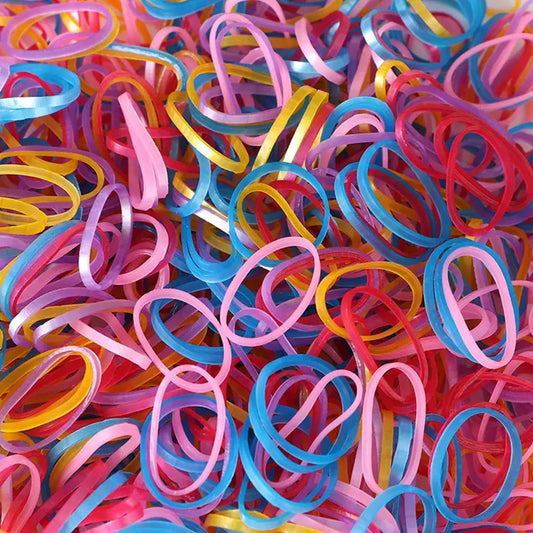 Multicolor Rubber Bands (Elastic & Reusable, Office & Home) Your Brand