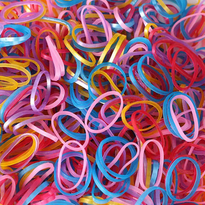 Strong & Reusable Rubber Bands: Multicolor for Office, Home & School (1.5 Inch 100 GM) Your Brand