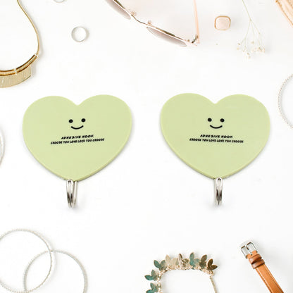 Strong Self-Adhesive Hooks (2 Pc): Heavy Duty, Waterproof, All-Purpose Your Brand