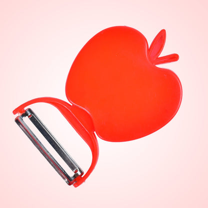 Apple Shaped Folding Vegetable Peeler for Kitchen Fruit Peeling vegetables