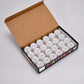 Red LED Tealights Smokeless Flameless Candles for Home Decor, Diwali (24 Pcs)