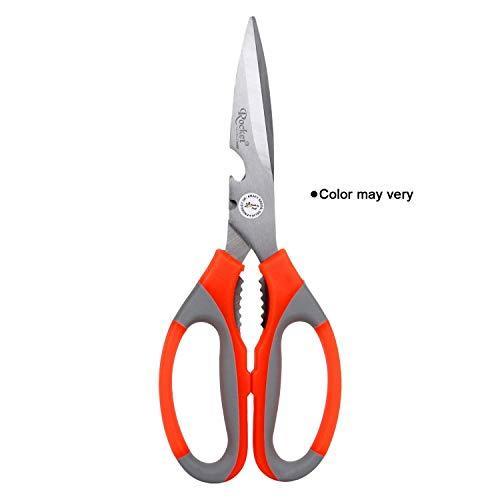 SpaceMulti-Function Kitchen Scissors for Veggies, Meat & Seafood with Bottle Opener Your Brand