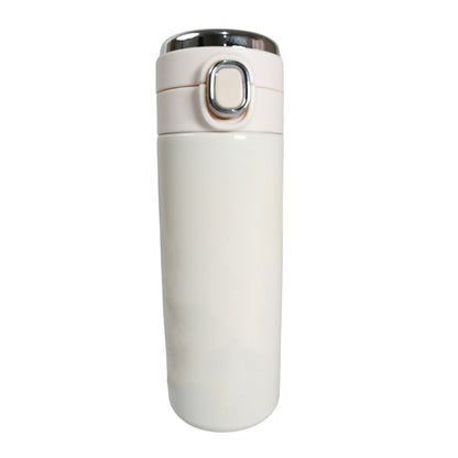 Smart Vacuum Insulated Water Bottle with LED Temperature Display, Cold & Hot | Leak Proof | Office Bottle | Gym | Home | Kitchen | Hiking | Trekking | Travel Bottle  (Mix Color & Design / 420 ML) Your Brand