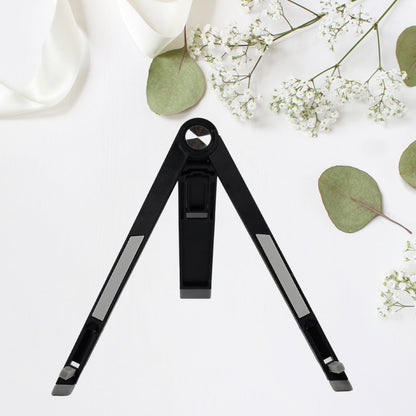 Slim Tablet Mobile Stand Adjustable Foldable Tablet Stand Scaffold (1 Pc) Your Brand