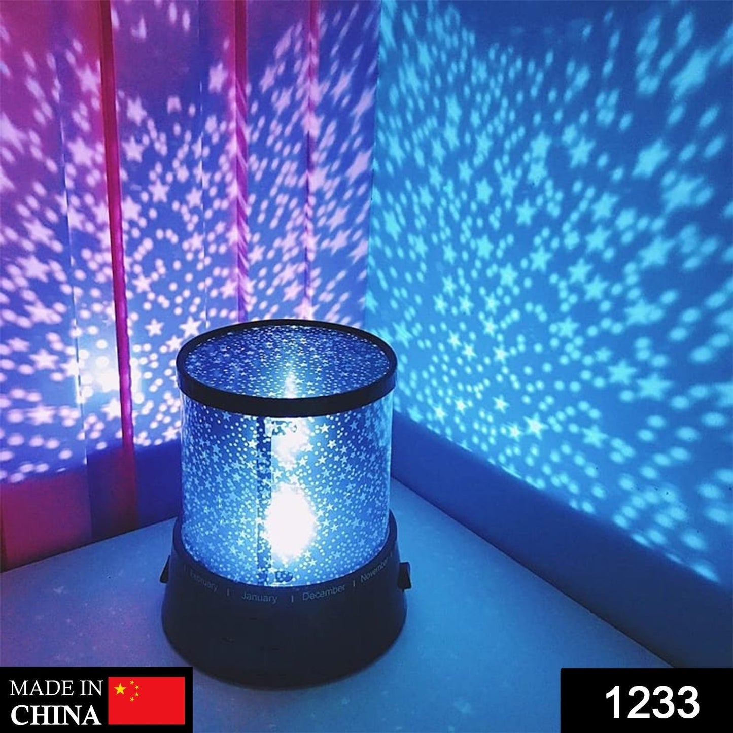Star Night Light Projector Lighting USB Lamp Led Projection LED Night (Battery & Cable Not Included) Your Brand