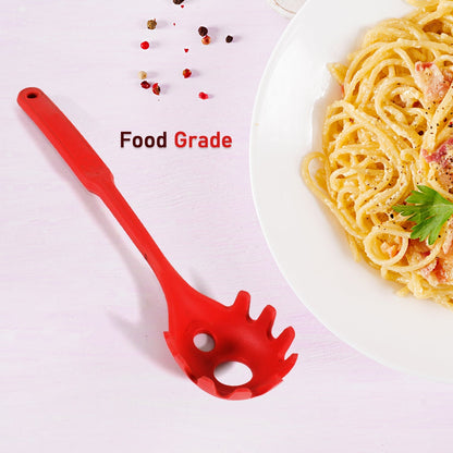 Multipurpose Silicone Spoon, Silicone Basting Spoon Non-Stick Kitchen Utensils Household Gadgets Heat-Resistant Non Stick Spoons Kitchen Cookware Items For Cooking and Baking (1 pc) Your Brand