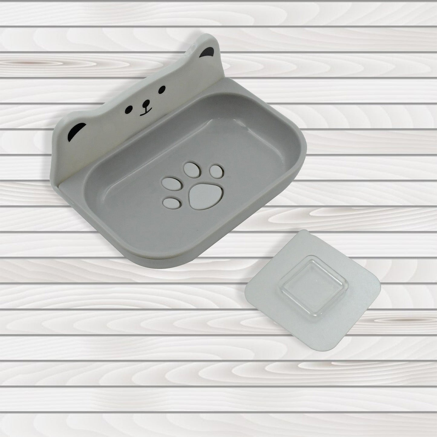 Soap Dish with Drain Soap Holder, Soap Saver Easy Cleaning, Soap Tray for Shower Bathroom Kitchen (1 Pc) Your Brand