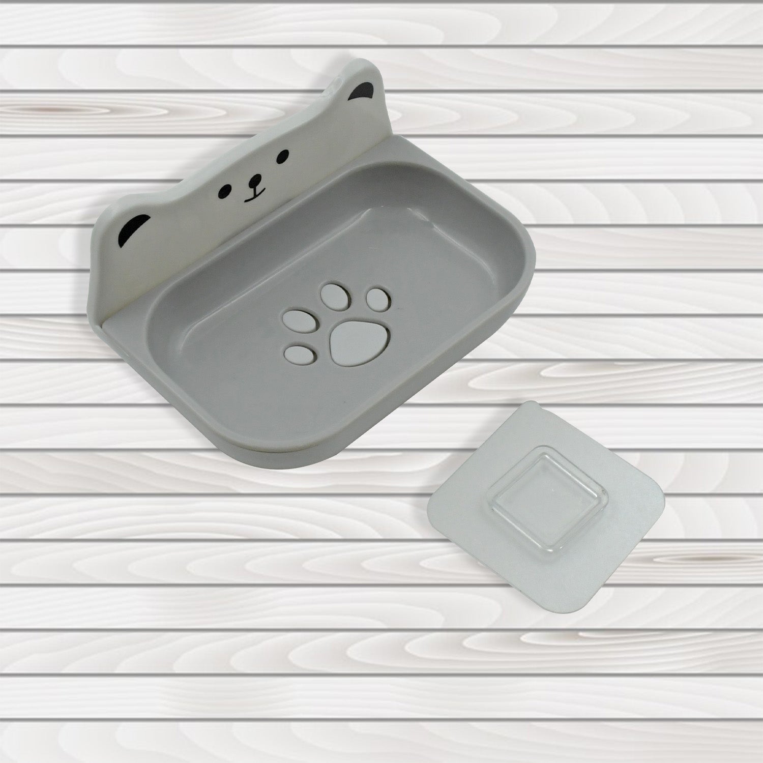 Soap Dish with Drain Soap Holder, Soap Saver Easy Cleaning, Soap Tray for Shower Bathroom Kitchen (1 Pc) Your Brand
