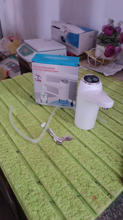 Water Dispenser, Portable Water Bottle Pump USB Charging Electric Automatic Drinking Pump, Portable Drinking Dispenser Pump for Home Kitchen Living Room Office Camping Your Brand