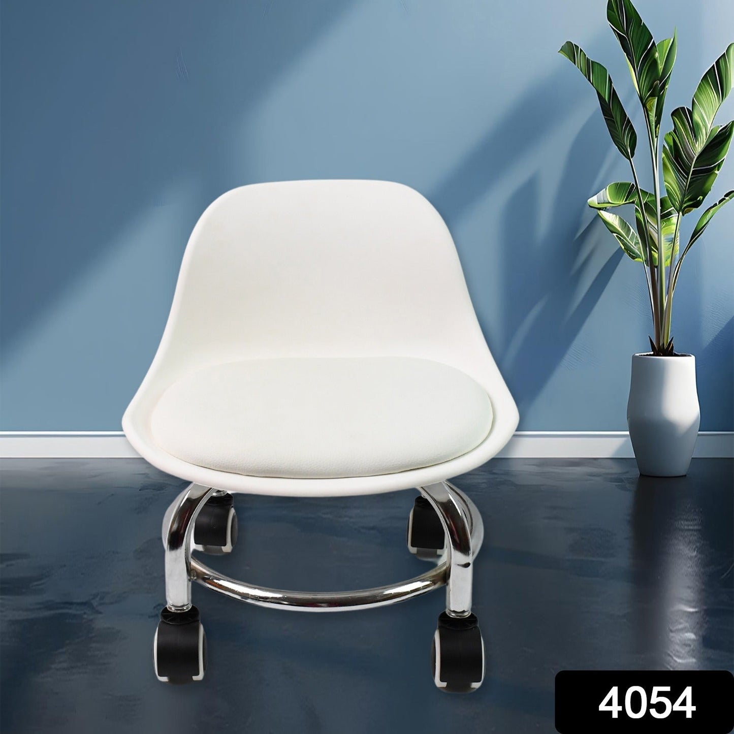 Heavy Duty Round Rolling Stool with Wheels Pedicure Stool (1 pc) Your Brand