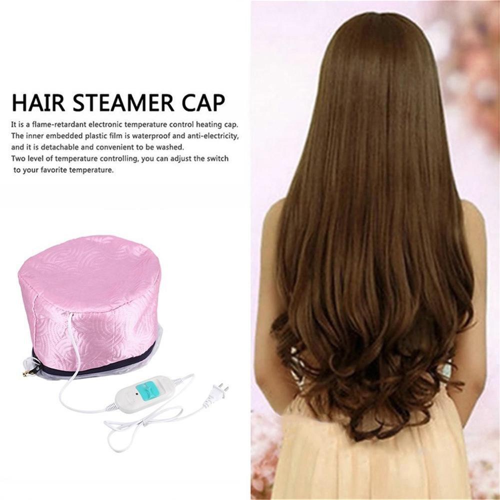 352 Thermal Head Spa Cap Treatment With Beauty Steamer Nourishing Heating Cap Wukusy