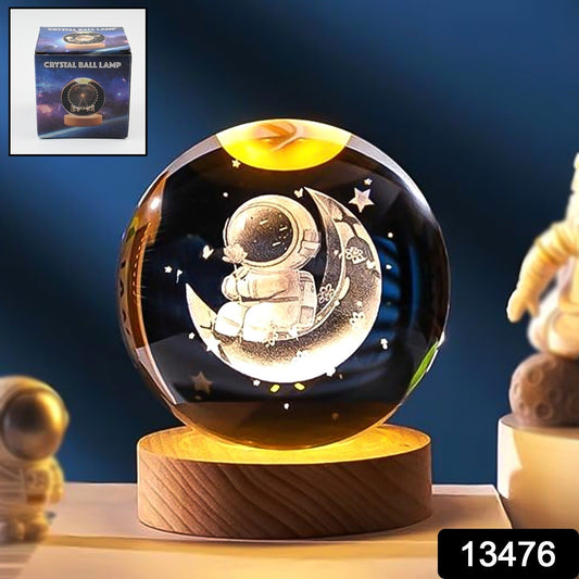 Astronaut Ball Night Light Lamp Decorative Lamp For Living Room Decor (1 Pc) Your Brand