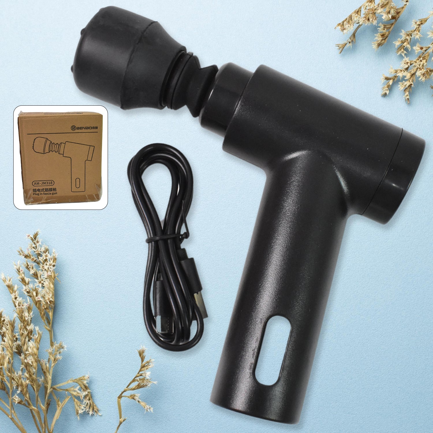 Electric Massage Gun Facial Massage Gun (1 Pc) Wukusy