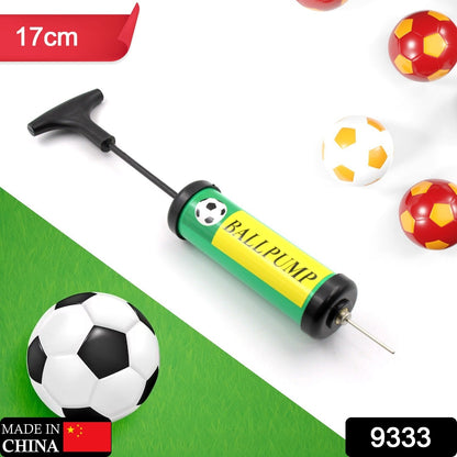 Inflator Air Ball Pump Soft Bouncing Ball Development Kids Toy, Sports Plastic Pump for Soccer, Basketball, Football, Volleyball Ball (17 Cm) Your Brand