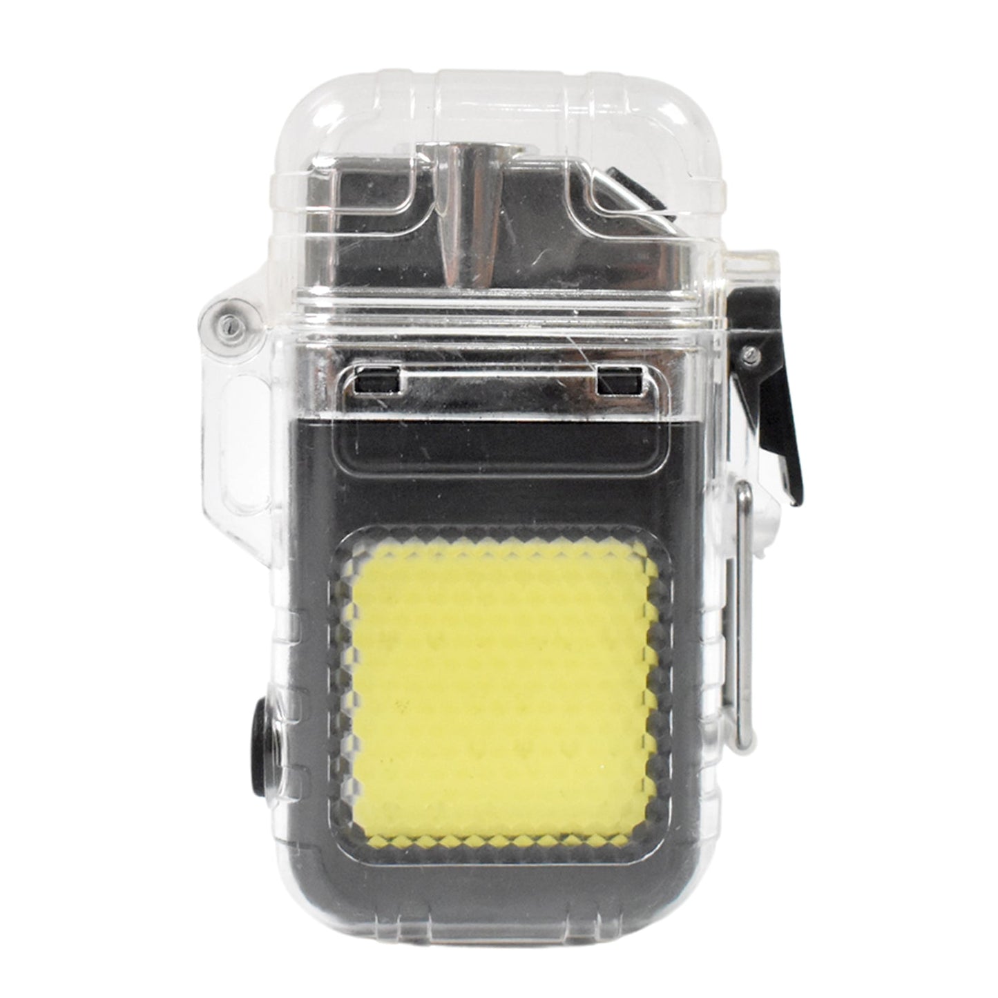 Usb Rechargeable Electric Lighter  3 Modes Cob Flashlight (1 Pc) Wukusy