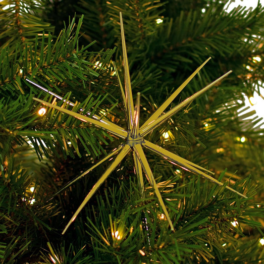 3D Gold Star Hanging Decoration Star, Acrylic Look  Hanging Luminous Star for Windows, Home, Garden Festive Embellishments for Holiday Parties Weddings Birthday Home Decoration (Big) Your Brand