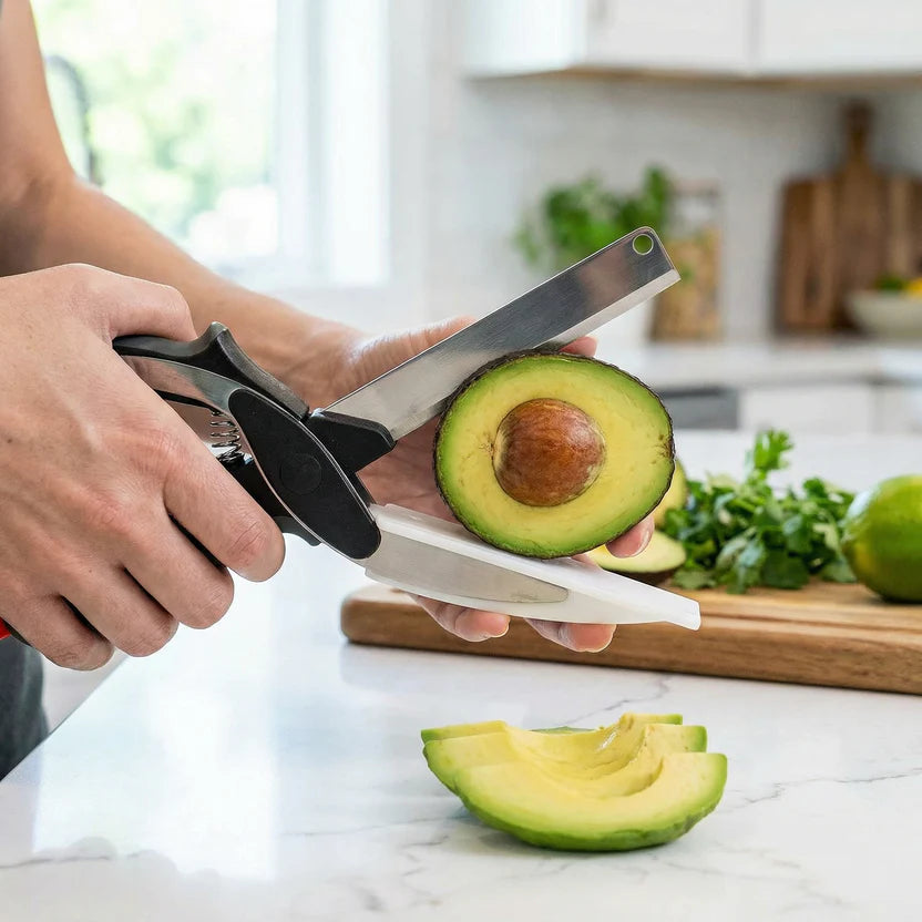 Clever Cutter 2-in-1 kitchen knife Dropdash