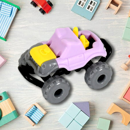 Mini Monster Trucks Friction Powered Cars for Kids Big Plastic Tires Baby Boys Super Cars Blaze Truck for Kids Gifts Toys (30 Pcs Set) Your Brand