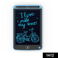 Portable LCD Writing Board Slate  Digital Notepad with Pen  for Kids 12 inch