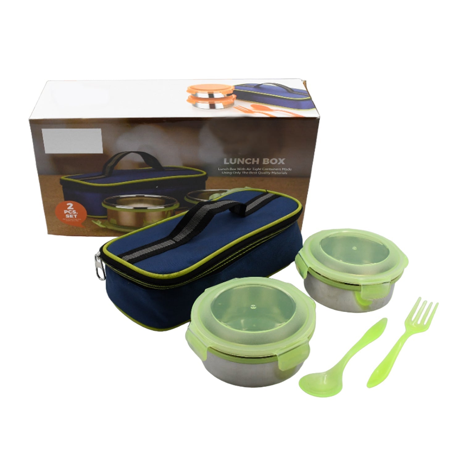 AIRTIGHT & LEAK PROOF STAINLESS STEEL CONTAINER MULTI COMPARTMENT LUNCH BOX CARRY TO ALL TYPE LUNCH IN LUNCH BOX & PREMIUM QUALITY LUNCH BOX IDEAL FOR OFFICE , SCHOOL KIDS & TRAVELLING IDEAL Your Brand
