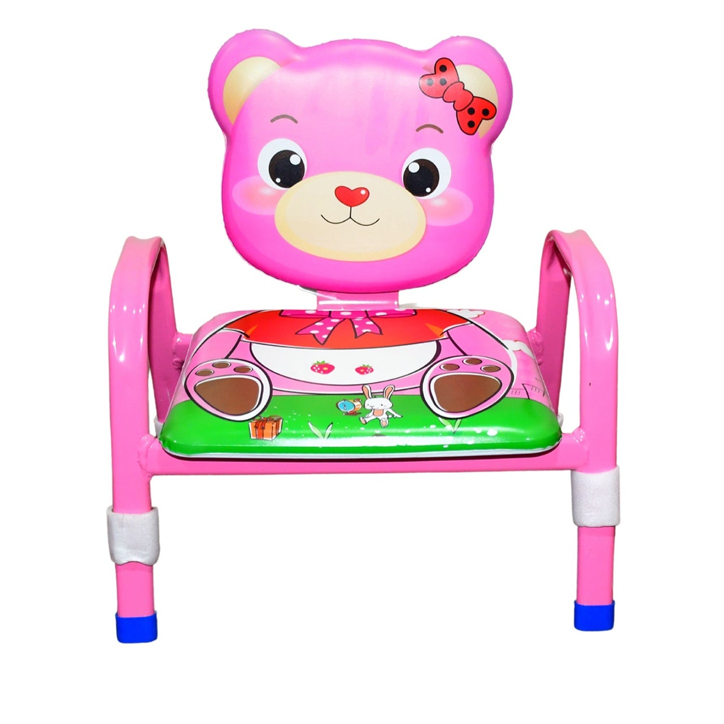 Cartoon Baby Chair Strong Steel Cushion & Comfortable Baby Chair High Quality Chair (1 Pc) Your Brand