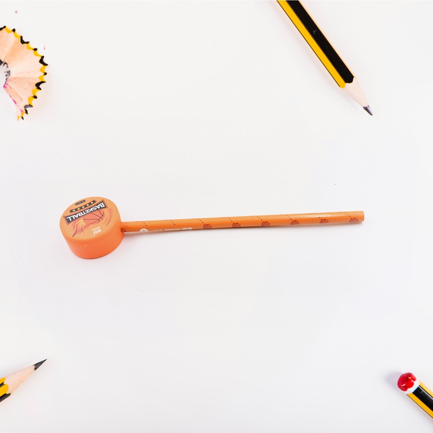 Stationary Kit Football & Basketball Theme Stationary Set For Kids, Pencil, Sharpener, Eraser Set For Kids, Boys & Girls, Birthday Return Gift Stationary Set Your Brand