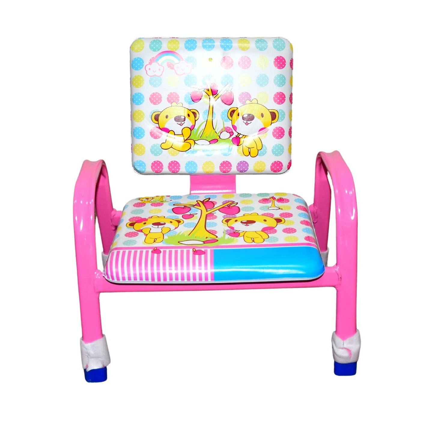 Cartoon Baby Chair Strong Steel Cushion & Comfortable Baby Chair High Quality Chair (1 Pc) Your Brand