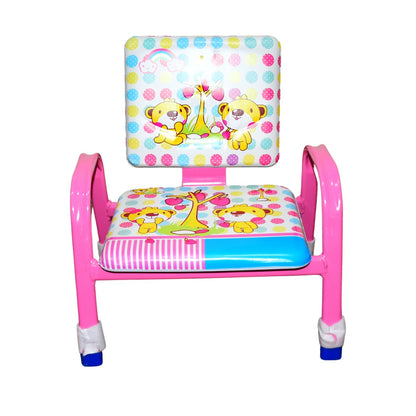 Cartoon Baby Chair Strong Steel Cushion & Comfortable Baby Chair High Quality Chair (1 Pc) Your Brand