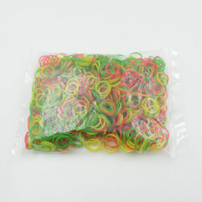 Multicolor Rubber Bands (Elastic & Reusable, Office & Home / 0.5 Inch 100GM) Your Brand