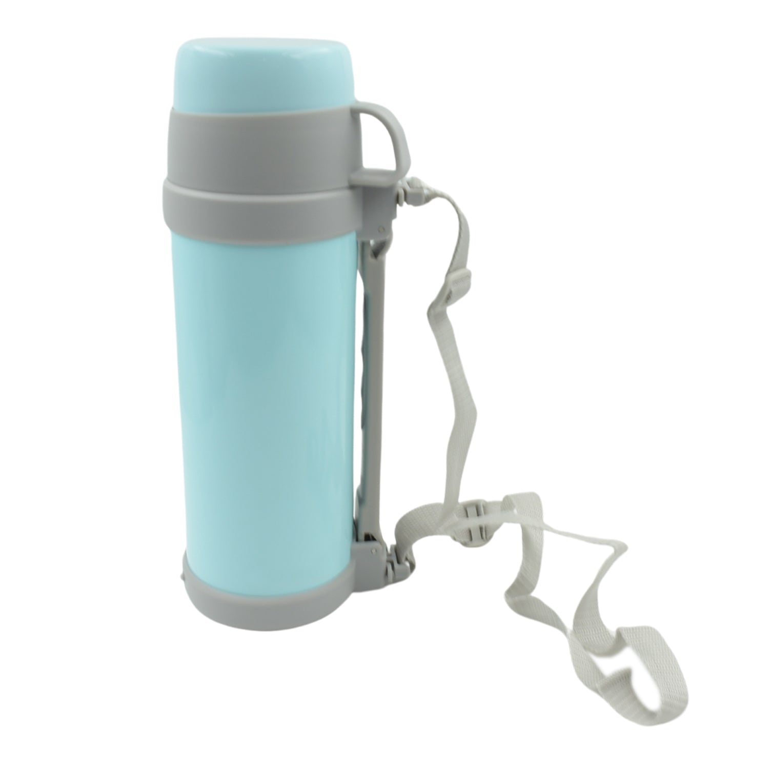Stainless Steel Insulation Thermos, Double-Wall Vacuum Insulated Water Bottle For Travel, Outdoor Fitness Portable Travel Pot, Camping Coffee, Portable Car, Travel Keep Hot & Cold Large Capacity (1200 ML) Your Brand
