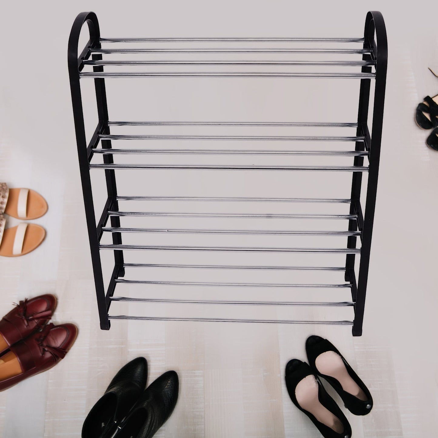 4 Shelves Shoe Rack Your Brand