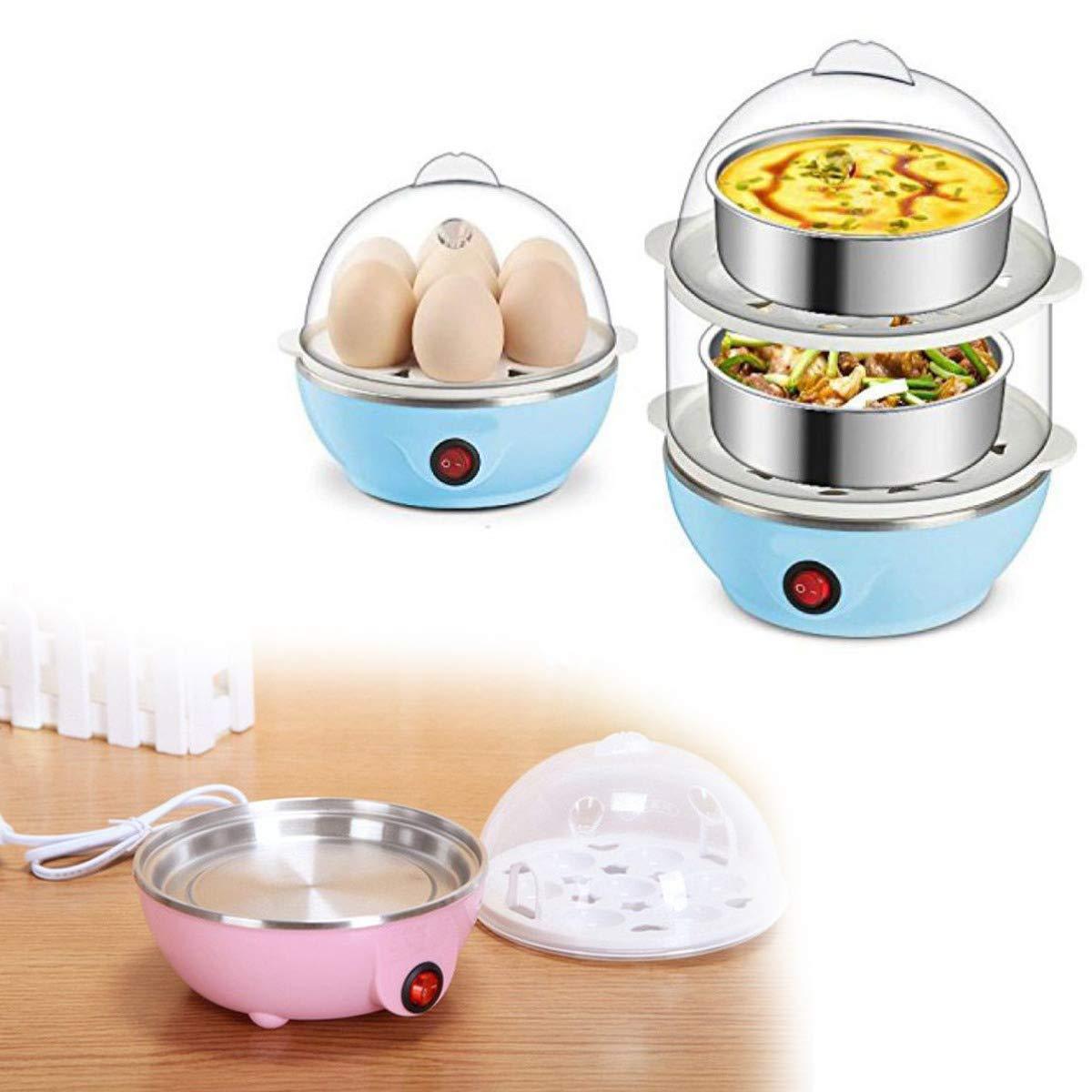 Egg Boiler / Poacher / Cooker / Electric Steamer (2 Layer) Your Brand