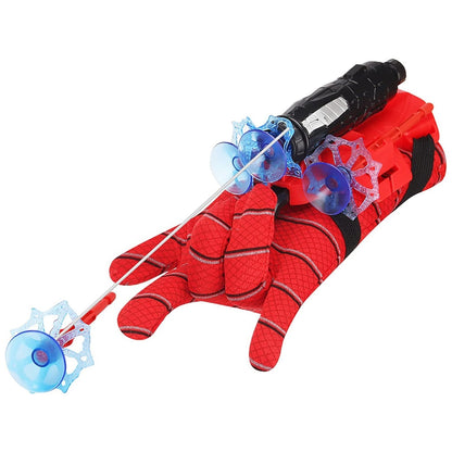 Web Shooter Toy for Kids Fans, Launcher Wrist Gloves Toys For Kids, Boys Superhero Gloves Role-Play Toy Cosplay, Sticky Wall Soft Bomb Funny Children's Educational Toys Your Brand