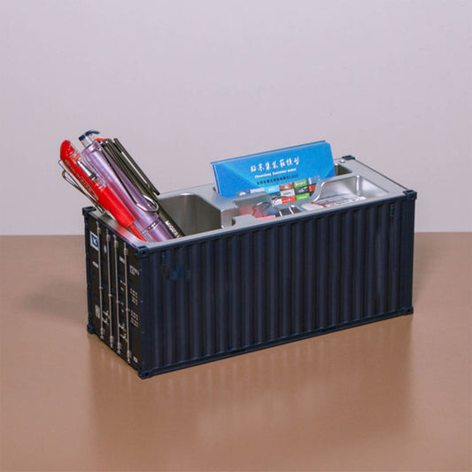 Shipping Container Pen Holder Shipping Container Model Pen Name Cardholder Simulated Container Model For Business Gift Your Brand