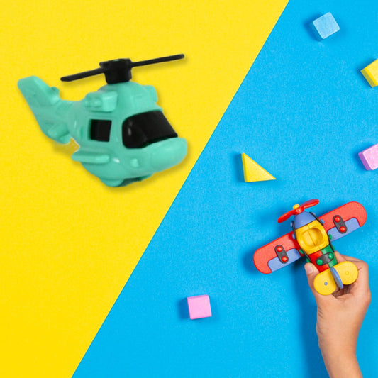 Small DIY Helicopter Toy, Small Kid's Toy, Rotating Tail  Wing DIY Helicopter (30 Pc Set) Your Brand