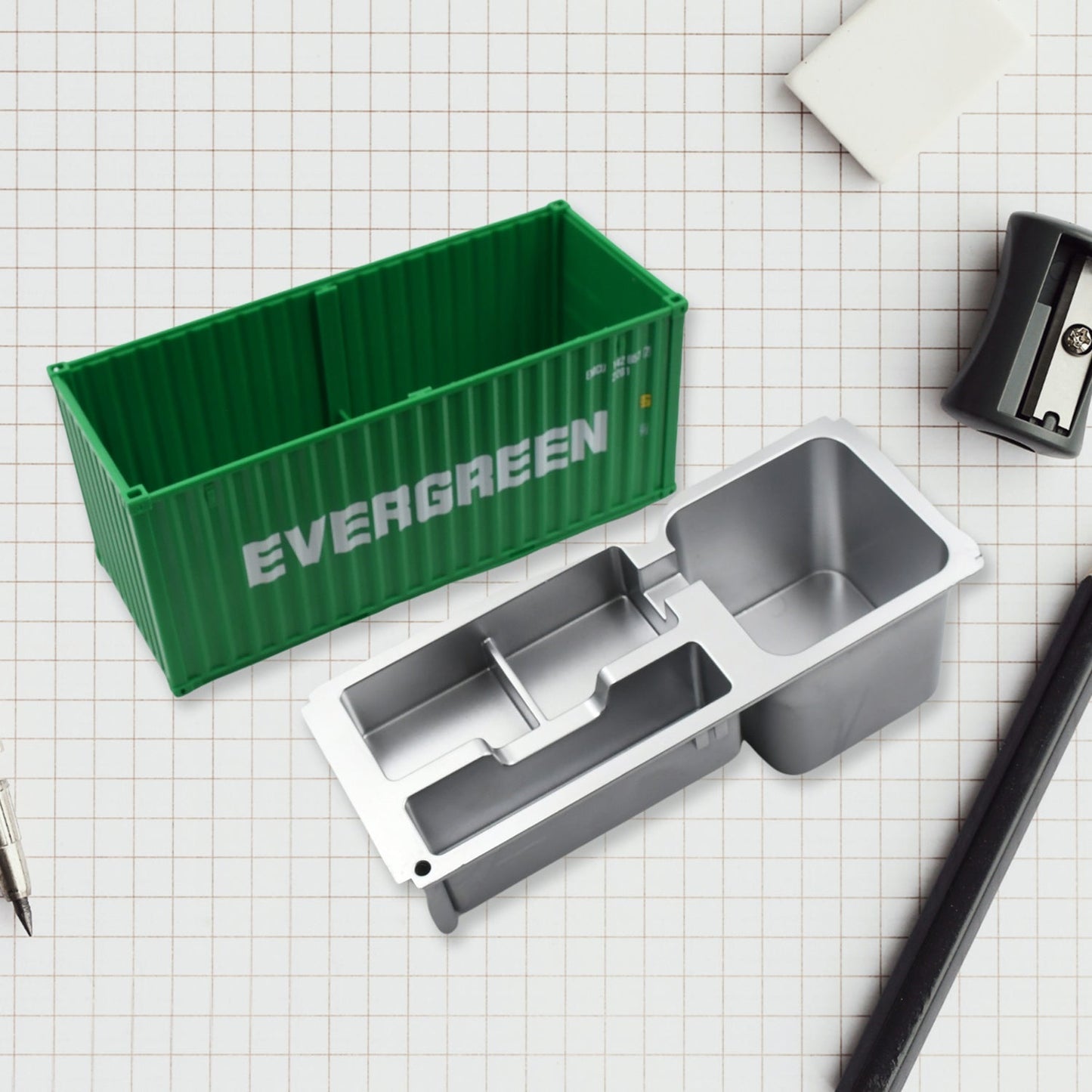 Shipping Container Pen Holder Shipping Container Model Pen Name Cardholder Simulated Container Model For Business Gift Your Brand