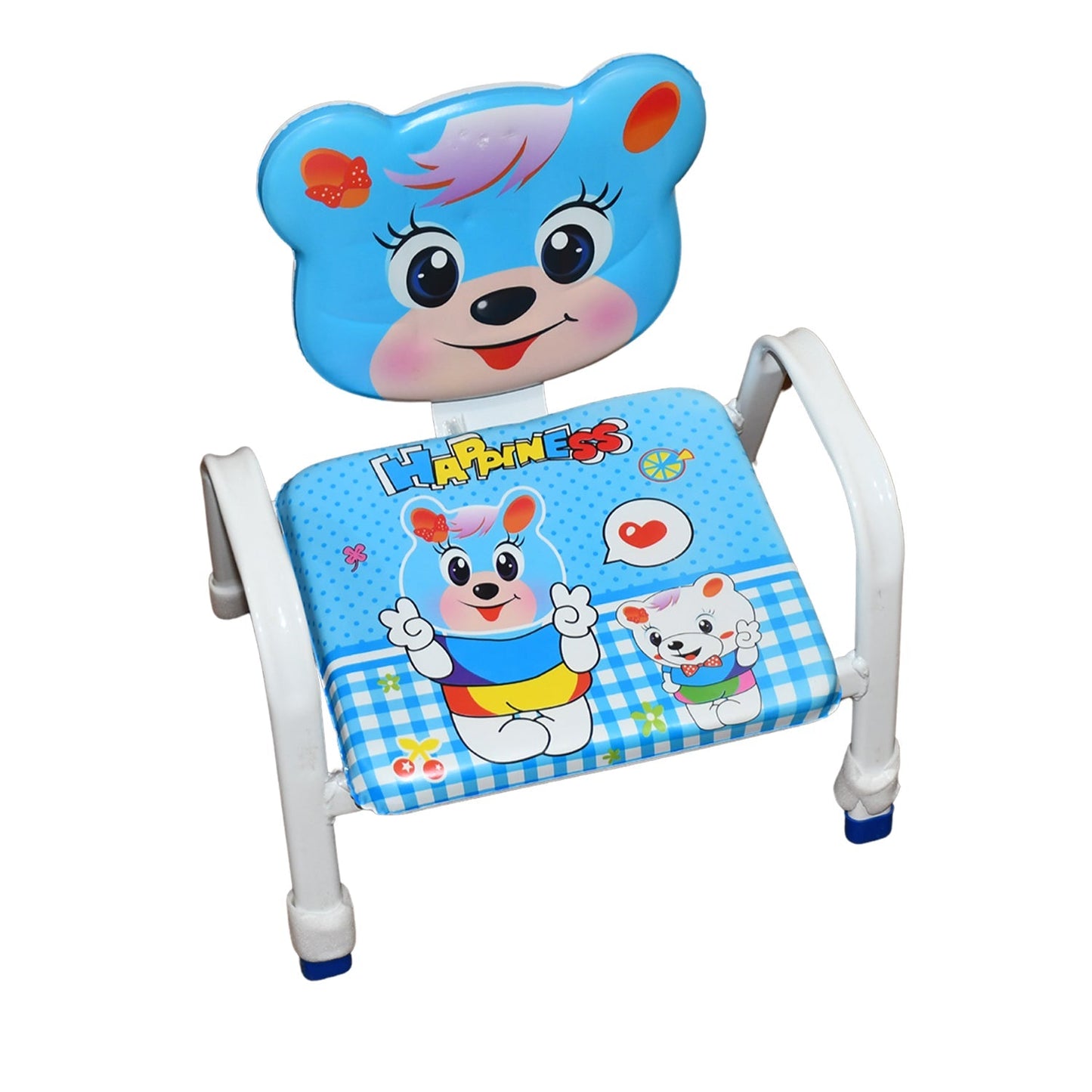 Cartoon Baby Chair Strong Steel Cushion & Comfortable Baby Chair High Quality Chair (1 Pc) Your Brand