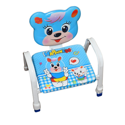 Cartoon Baby Chair Strong Steel Cushion & Comfortable Baby Chair High Quality Chair (1 Pc) Your Brand