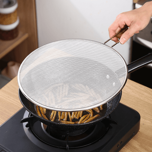 Fine Mesh Stainless Steel Oil Splash Guard