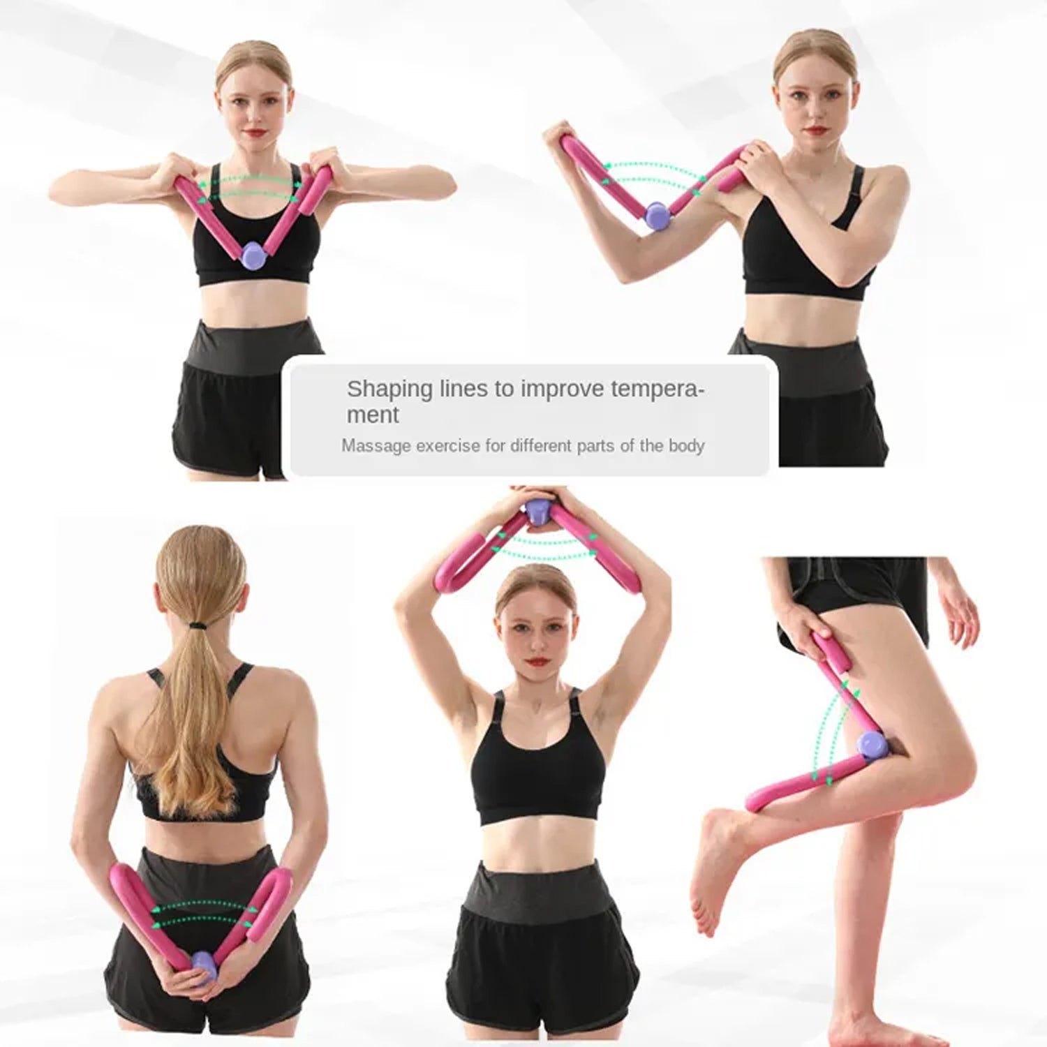 Fitness Thigh Toner - Muscle Toning Gym or Home Equipment - Leg Blaster Toner for Trimming Arms, Abs, Glutes and Legs Your Brand