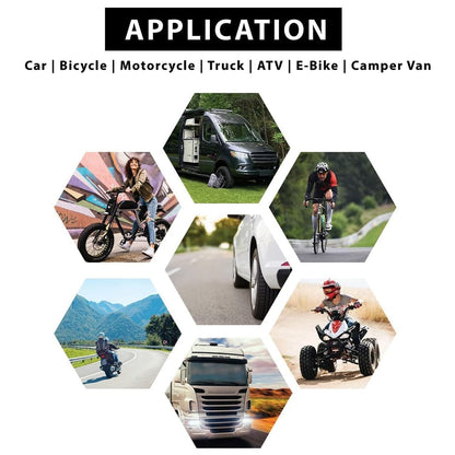 Tire Repair Rubber Nail Car Tire Repair Nails Tire Repair Pink (10 Pcs Set) Wukusy