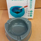 Oblivion Durable Plastic Ashtray Wide Bowl and Triple Cigarette Holder Slots (1 pc)